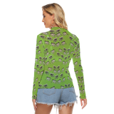 Dreams Awake Long Sheerly Tee (Neon)
