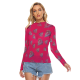 Diamonds Meow Long Sheerly Tee (Neon)