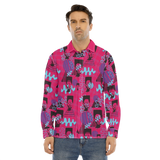 Hitop Squiggle Girl Long Sleeve Shirt (Neon)