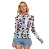 Hitop Squiggle Girl Long Sheerly Tee (Neon)