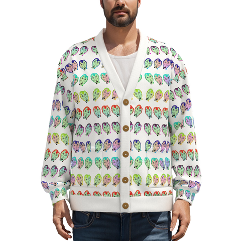 Many Faces Cardigan (Neon)