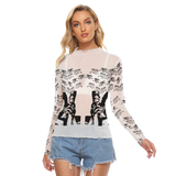 Dreams Awake Long Sheerly Tee (Neon)