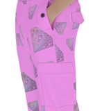 Diamonds Meow Car-Go Go Pant (Neon)