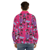 Hitop Squiggle Girl Long Sleeve Shirt (Neon)