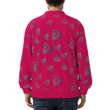 Diamonds Meow Cardigan (Neon)