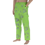 Diamonds Meow Car-Go Go Pant (Neon)
