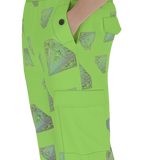 Diamonds Meow Car-Go Go Pant (Neon)