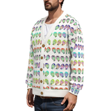 Many Faces Cardigan (Neon)