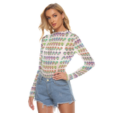 Many Faces Long Sheerly Tee (NEON)