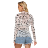 Dreams Awake Long Sheerly Tee (Neon)