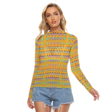 Many Faces Long Sheerly Tee (NEON)