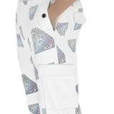 Diamonds Meow Car-Go Go Pant (Neon)