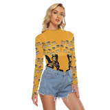 Dreams Awake Long Sheerly Tee (Neon)