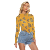 Diamonds Meow Long Sheerly Tee (Neon)