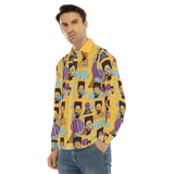 Hitop Squiggle Girl Long Sleeve Shirt (Neon)