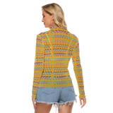 Many Faces Long Sheerly Tee (NEON)