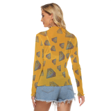 Diamonds Meow Long Sheerly Tee (Neon)