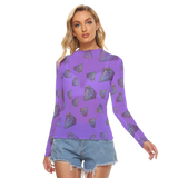 Diamonds Meow Long Sheerly Tee (Neon)