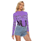 Dreams Awake Long Sheerly Tee (Neon)