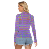 Many Faces Long Sheerly Tee (NEON)