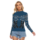Dreams Awake Long Sheerly Tee (Shadow)