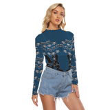Dreams Awake Long Sheerly Tee (Shadow)