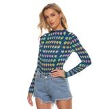 Many Faces Long Sheerly Tee (SHADOW)