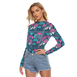 Slices Long Sheerly Tee (Shadow)