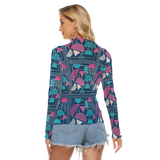 Slices Long Sheerly Tee (Shadow)