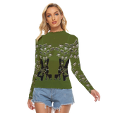Dreams Awake Long Sheerly Tee (Shadow)