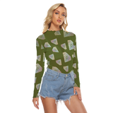 Diamonds Meow Long Sheerly Tee (Shadow)
