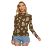 Diamonds Meow Long Sheerly Tee (Shadow)