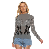 Dreams Awake Long Sheerly Tee (Shadow)