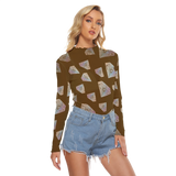 Diamonds Meow Long Sheerly Tee (Shadow)