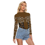 Dreams Awake Long Sheerly Tee (Shadow)