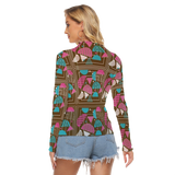 Slices Long Sheerly Tee (Shadow)