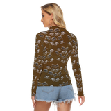 Dreams Awake Long Sheerly Tee (Shadow)