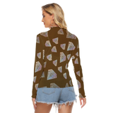 Diamonds Meow Long Sheerly Tee (Shadow)