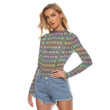 Many Faces Long Sheerly Tee (SHADOW)
