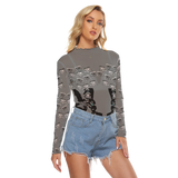 Dreams Awake Long Sheerly Tee (Shadow)