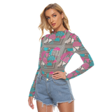 Slices Long Sheerly Tee (Shadow)
