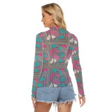 Slices Long Sheerly Tee (Shadow)