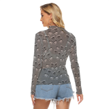 Dreams Awake Long Sheerly Tee (Shadow)