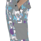 Hitop Squiggle Girl Car-Go Go Pant (Shadow)
