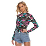 Slices Long Sheerly Tee (Shadow)