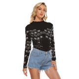 Dreams Awake Long Sheerly Tee (Shadow)