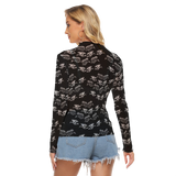 Dreams Awake Long Sheerly Tee (Shadow)