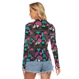 Slices Long Sheerly Tee (Shadow)