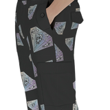 Diamonds Meow Car-Go Go Pant (Shadow)