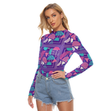 Slices Long Sheerly Tee (Shadow)